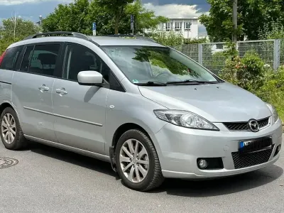 Gebraucht Mazda 5 Exclusive 143 PS (105 kW) 2008 Silber Van / Kleinbus