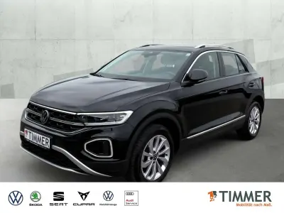 Gebraucht VW T-Roc Style 150 PS (110 kW) 2022 Schwarz SUV