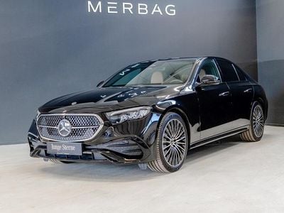 Gebraucht Mercedes E300 AMG 313 PS (230 kW) 2024 Obsidianschwarz metallic Limousine