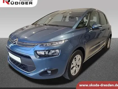 Gebraucht Citroën C4 SELECTION 131 PS (96 kW) 2015 Blau Van / Kleinbus