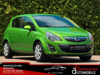 Gebraucht Opel Corsa Energy 87 PS (63 kW) 2014 Grün Kleinwagen