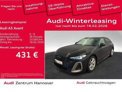 0e mythosschwarz metallic Gebraucht 2025 Audi A5 Edition .1 Kombi | 53.850 € (Guter Preis)