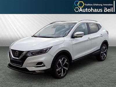 Gebraucht Nissan Qashqai Tekna 150 PS (110 kW) 2019 Weiß SUV