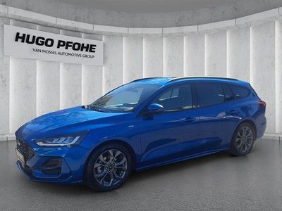 Gebraucht Ford Focus ST-Line X 155 PS (114 kW) 2024 Desert island blue metallic Kombi
