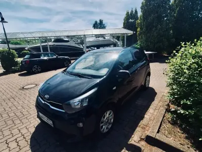 Gebraucht Kia Picanto Edition 7 67 PS (49 kW) 2018 Schwarz Kleinwagen