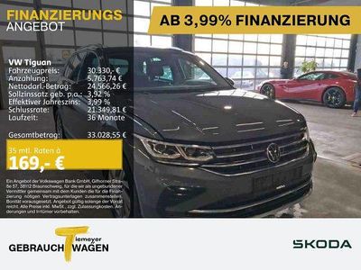 Gebraucht VW Tiguan Elegance 190 PS (139 kW) 2022 Grau SUV