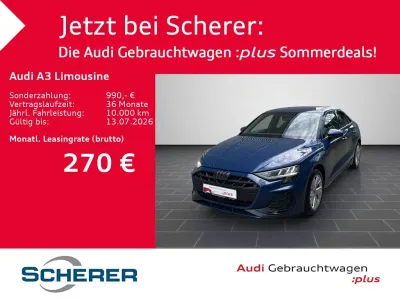 Gebraucht Audi A3 S-Line 116 PS (85 kW) 2025 Ascariblau metallic (metallic) Limousine