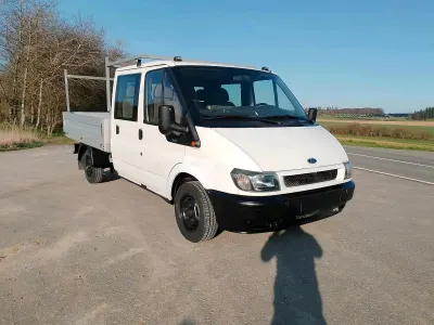 Occasion Ford Transit 75 ch (55 kW) 2001 Blanc Pick-up