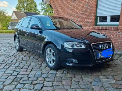 Gebraucht Audi A3 Sportback S-Line 102 PS (75 kW) 2009 Schwarz Kleinwagen