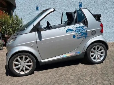 Gebraucht Smart ForTwo Cabrio 45 PS (33 kW) 2004 Silber Cabrio