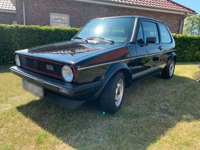 Gebraucht VW Golf II GTI 112 PS (82 kW) 1983 Schwarz Kleinwagen