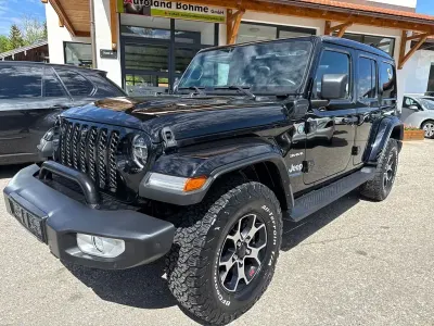 Gebraucht Jeep Wrangler Unlimited 272 PS (200 kW) 2022 Schwarz SUV