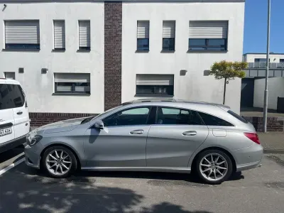Gebraucht Mercedes CLA220 Shooting Brake AMG 177 PS (130 kW) 2015 Silber Kombi