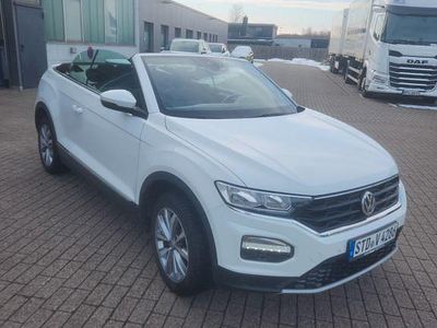 Gebraucht VW T-Roc Cabriolet Style 116 PS (85 kW) 2020 Weiß Cabrio