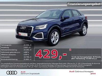 Używany Audi Q2 Advanced 190 KM (139 kW) 2021 Niebieski SUV