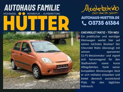 Gebraucht Chevrolet Matiz 52 PS (38 kW) 2007 Orange Kleinwagen