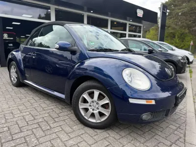 Gebraucht VW New Beetle Cabriolet United 75 PS (55 kW) 2008 Blau Cabrio