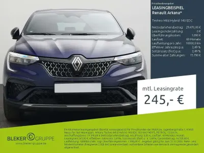 Nuova Renault Arkana Techno 140 CV (102 kW) 2025 Nero SUV