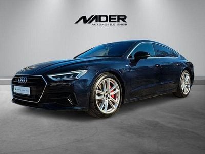 Second-hand Audi A7 S-Line 299 CP (219 kW) 2020 Albastru Berlinǎ