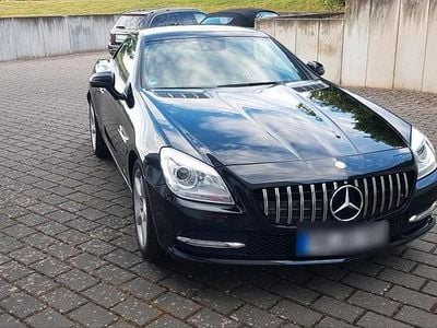 Usata Mercedes SLK200 184 CV (135 kW) 2011 Nero Cabrio