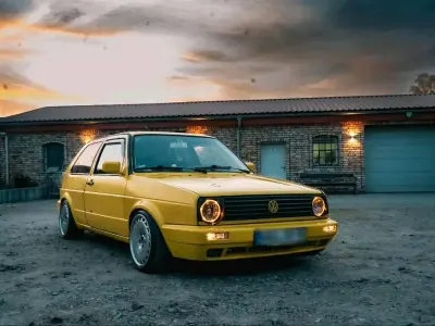 Gebraucht VW Golf II 125 PS (91 kW) 1990 Gelb Kleinwagen