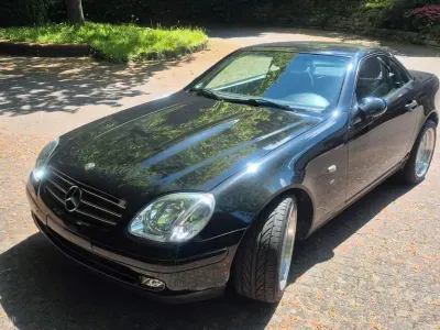 Używany Mercedes SLK230 197 KM (144 kW) 2000 Czarny Kabriolet