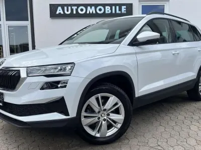 Gebraucht Skoda Karoq Selection 150 PS (110 kW) 2025 Moonweiß perleffekt SUV