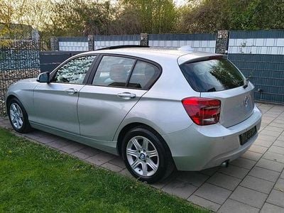 Usata BMW 118 170 CV (125 kW) 2012 Argento Utilitaria
