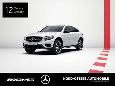 Unilack polarweiß Gebraucht 2019 Mercedes GLC250 Night Coupé | 30.390 € (Superpreis)