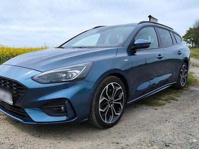 Gebraucht Ford Focus ST-Line 150 PS (110 kW) 2020 Blau Kombi