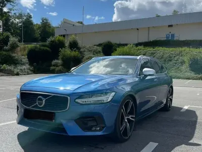 Gebraucht Volvo V90 R-Design 241 PS (177 kW) 2018 Blau Kombi