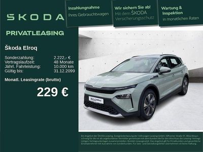 Gebraucht Skoda Elroq Tour 125 kW (170 PS) 2025 0b timiano green SUV