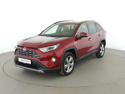 Gebraucht Toyota RAV4 Hybrid Lounge 120 PS (88 kW) 2019 Rot SUV