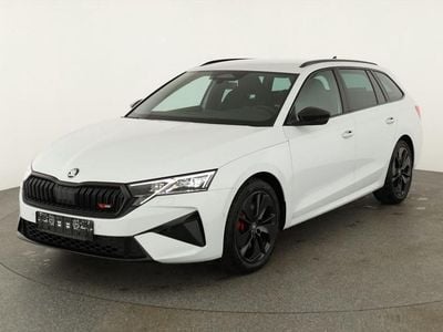 Ny Skoda Octavia RS 265 HK (194 kW) 2026 Hvid Stationcar