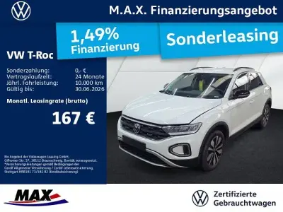 Gebraucht VW T-Roc Goal 116 PS (85 kW) 2025 Weiß SUV