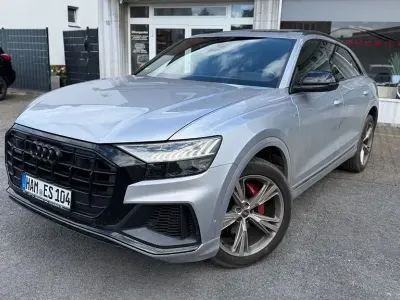 Gebraucht Audi Q8 S-Line 340 PS (250 kW) 2022 Silber SUV