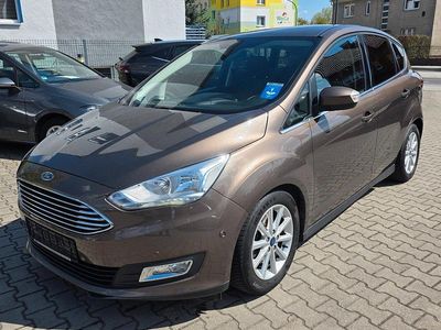 Gebraucht Ford C-MAX Titanium 120 PS (88 kW) 2016 Toffeebraun metallic Van / Kleinbus