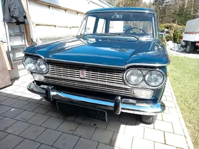 Gebraucht Fiat 1500 75 PS (55 kW) 1966 Blau Limousine