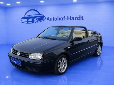Używany VW Golf 90 KM (66 kW) 2002 Czarny Kabriolet