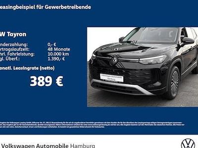Schwarz Neu 2025 VW Tayron Life SUV | 47.656 € (Superpreis)