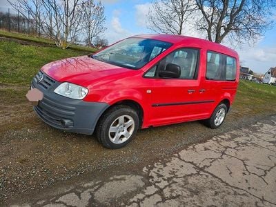 Gebraucht VW Caddy Life 75 PS (55 kW) 2006 Rot Van / Kleinbus