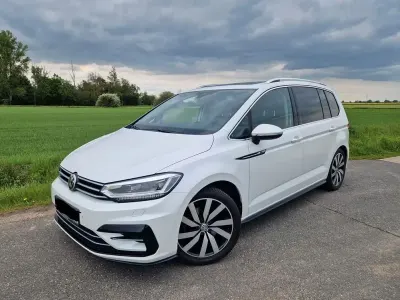 Usata VW Touran Highline 150 CV (110 kW) 2016 Bianco Monovolume