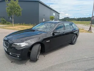 Gebraucht BMW 520 Luxury Line 190 PS (139 kW) 2016 Schwarz Kombi