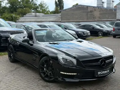 Gebraucht Mercedes SL63 AMG AMG 585 PS (430 kW) 2014 Schwarz Cabrio