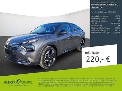 Gebraucht Citroën C4 PureTech 131 PS (96 kW) 2023 Grau SUV