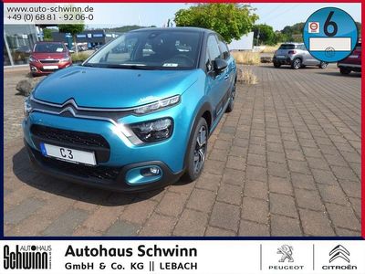 Blau Gebraucht 2023 Citroën C3 Shine Kleinwagen | 21.990 €