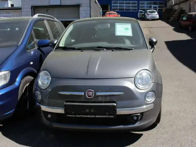 Brugt Fiat 500 Lounge 86 HK (63 kW) 2014 Grå Hatchback