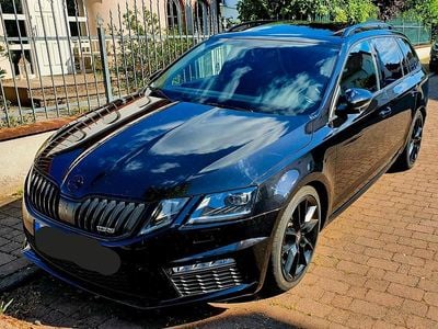 Gebraucht Skoda Octavia vRS 184 PS (135 kW) 2017 Schwarz Kombi