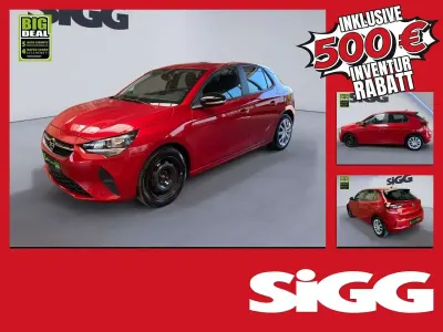 Gebraucht Opel Corsa Edition 75 PS (55 kW) 2023 Chili rot/kardio rot Kleinwagen