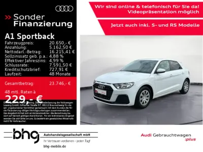 Gebraucht Audi A1 Sportback Advanced 116 PS (85 kW) 2025 Weiß Kleinwagen